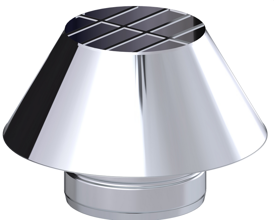 Cône de finition avec grille Ø80mm - DW 316L/304