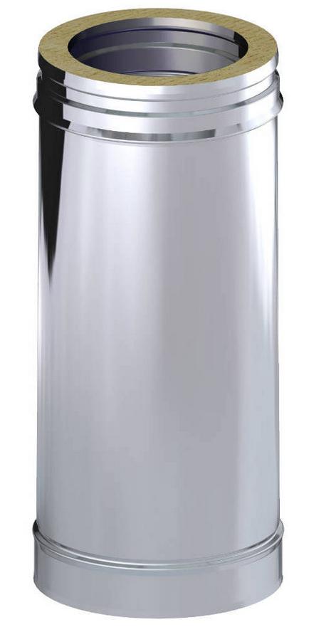 Élément droit isolé 940mm Ø150mm - DINAK DW BOIS