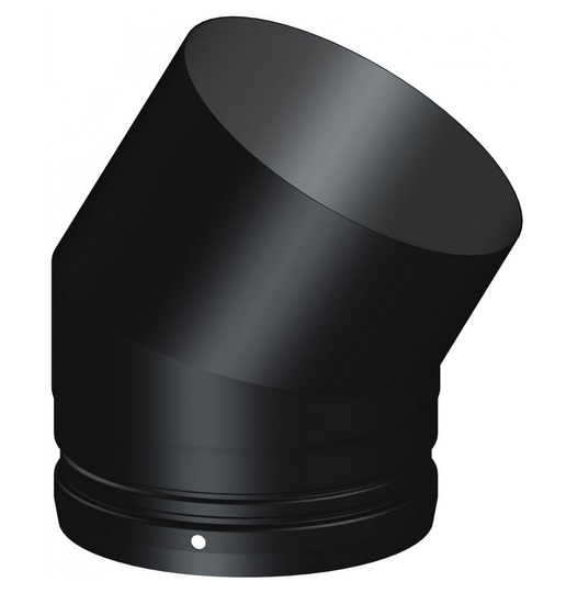Coude à 30° Ø130mm - DINAK DEKO BOIS