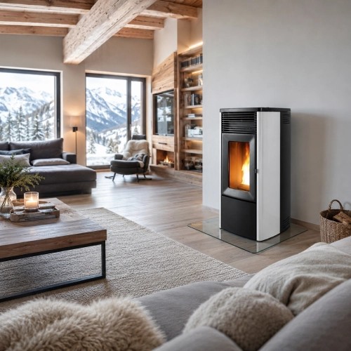 Poêle à granulés MCZ EGO Air 8 M3 8,1 kW