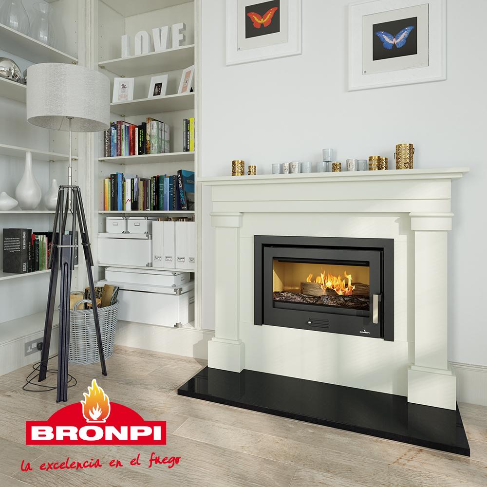 Insert à bois - BRONPI Coliseo 12 kW