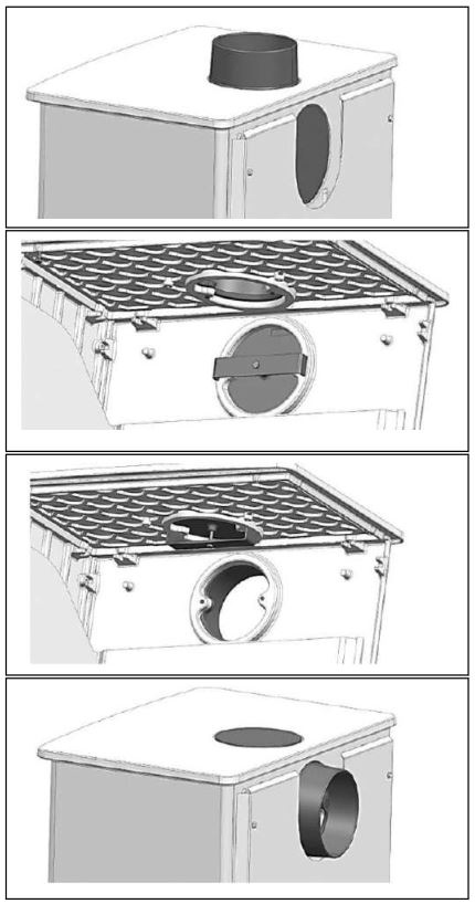 Poêle à bois en fonte - SUPRA André 5.9 kW
