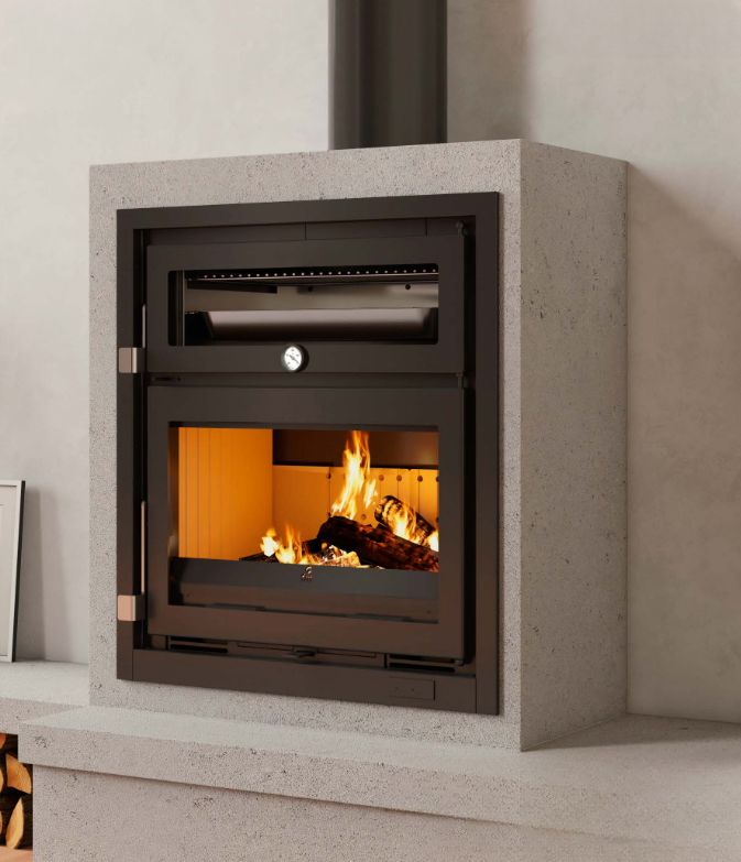 Insert à bois avec four - FIREMATIC Hutto 12.5 kW